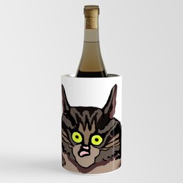Floof Tabby Cat Wine Chiller