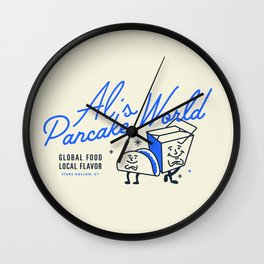 Al's Pancake World Wall Clock