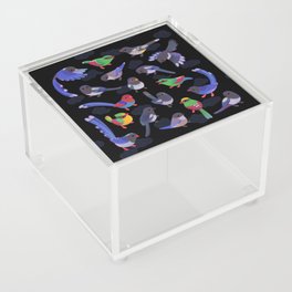 Magpie -dark Acrylic Box