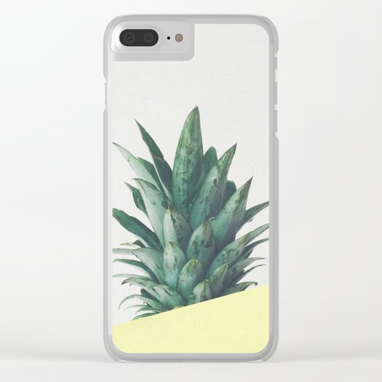 Pineapple Dip III Clear iPhone Case