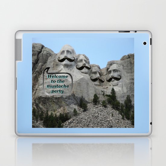Mount Mustache Laptop & iPad Skin