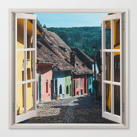 Village Canvas Print