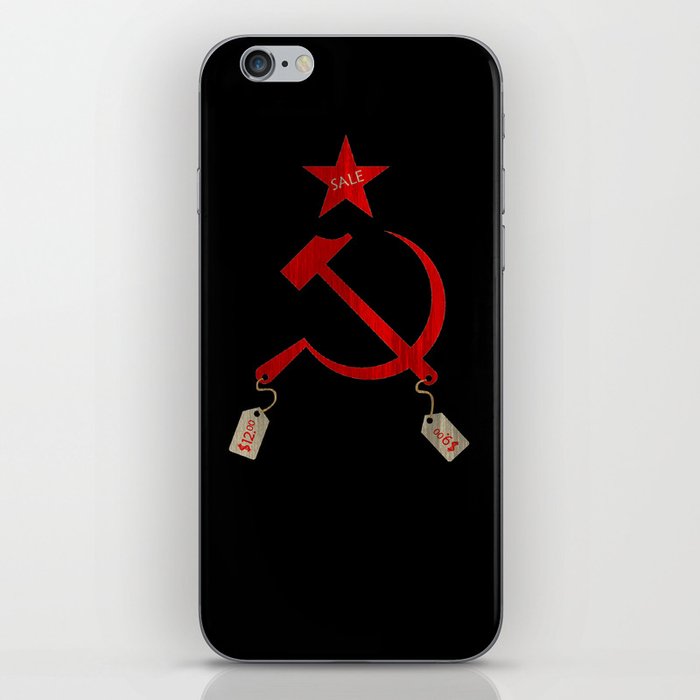 Communism vs. Capitalism iPhone Skin