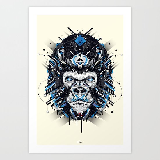 gorilla Art Print