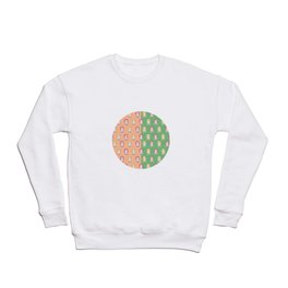 Mandarin Orange Girl Crewneck Sweatshirt