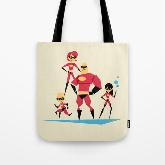 Incredi-family Tote Bag