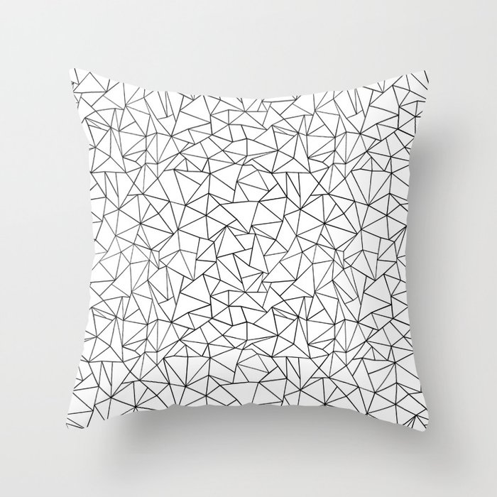 Shattered Throw Pillow