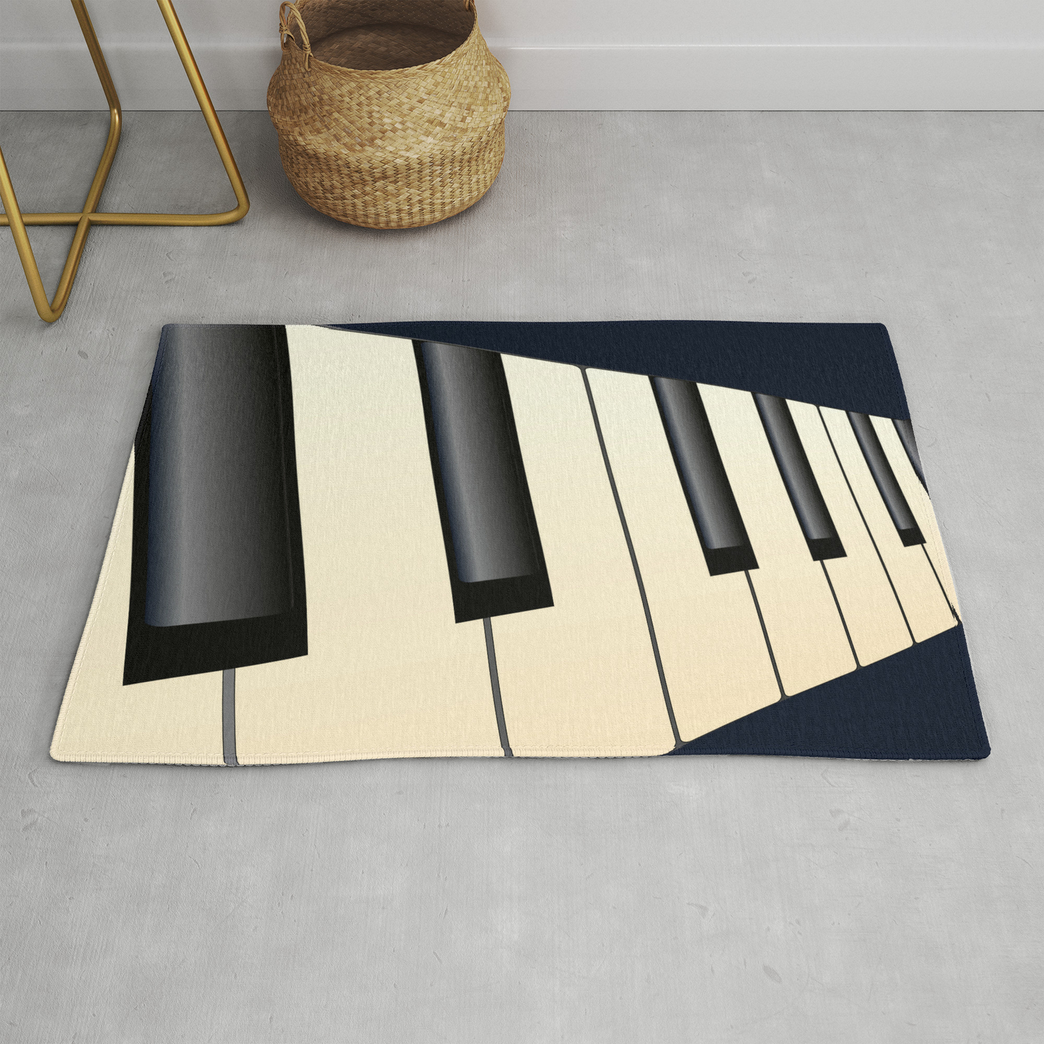 Piano Keys Perspective Rug By Homestead Society6 Piano Keys Perspective Rug By Homestead
