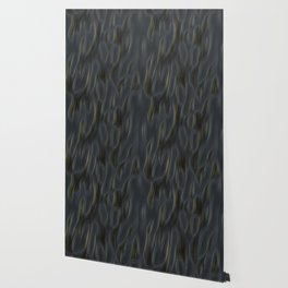 Dark elegant flow shapes Wallpaper