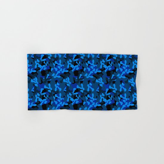 Camouflage (Blue) Hand & Bath Towel