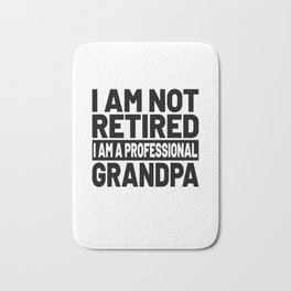 Retirement Retiree Grandpa : Professional Grandpa Bath Mat | Grandma, Pension, Retirementtshirts, Retirement, Career, Grandpa, Office, Job, Funnyretirement, Person 