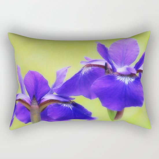 Irises Rectangular Pillow
