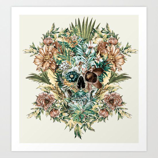 Skull IV Art Print