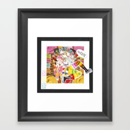 Sweet Tooth Framed Art Print