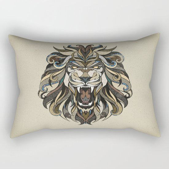 Lion Rectangular Pillow