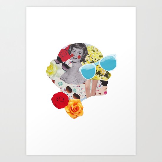 I keep seeing beautiful things Art Print