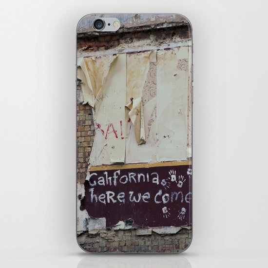 off to galifornia... iPhone & iPod Skin