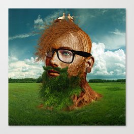 Eco Hipster Canvas Print