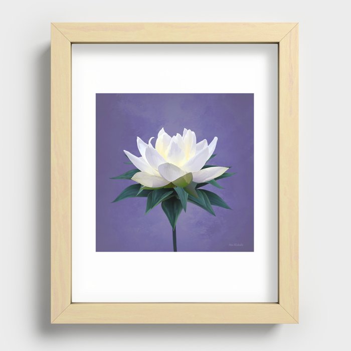 Flowers 6 Recessed Framed Print