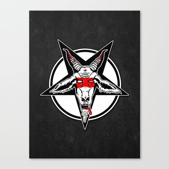 Bludgoat Canvas Print