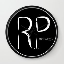 RP Animation Logo Wall Clock