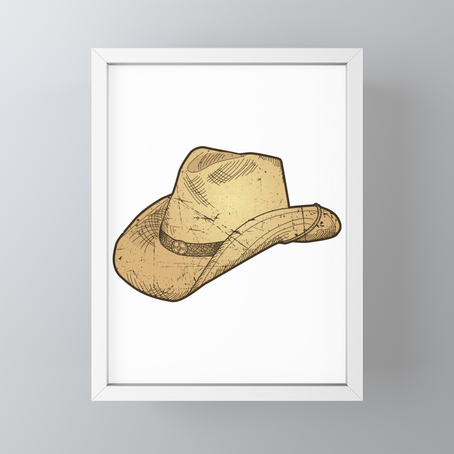 pics Cowboy Hat Artwork society6