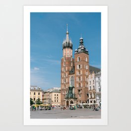 Krakow Main Square Poland | Travel Photography Art Print Art Print