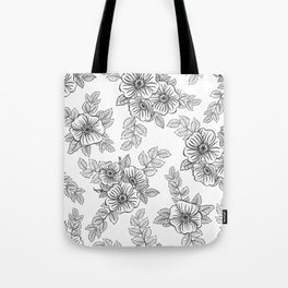 Apple tree flowers pattern Tote Bag