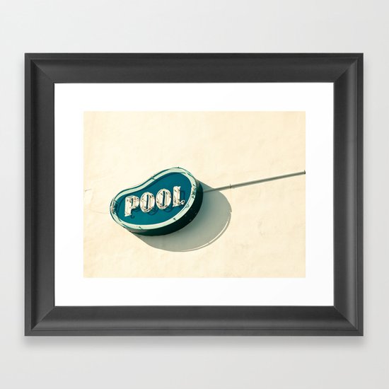 Pool Framed Art Print