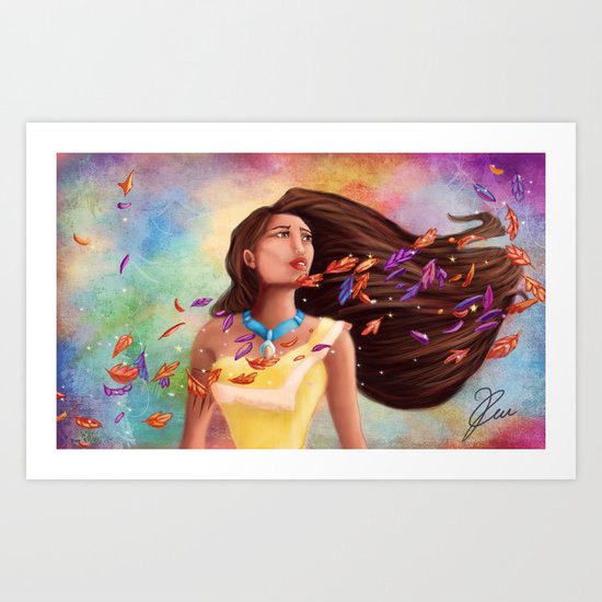 Colors of the Wind Art Print