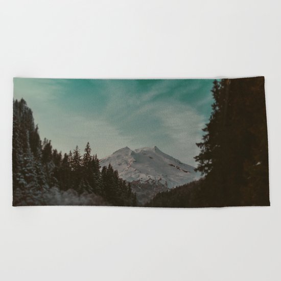 Mt. Baker Beach Towel