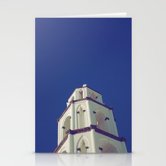 Santorini Churches III Stationery Cards