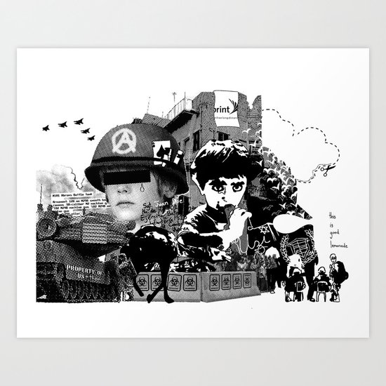 Lemonade Art Print