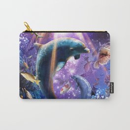 Galaxy Dolphin - Dolphins In Space Carry-All Pouch