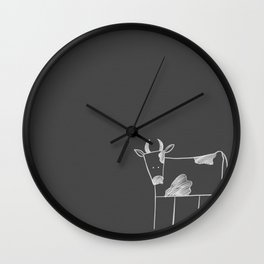 Bull 2021 New Year Wall Clock