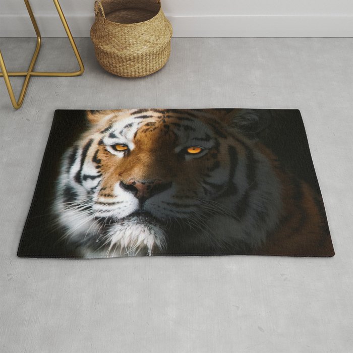 Tiger Portrait Rug