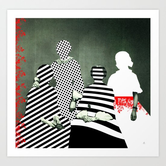Fragmented Memories Art Print
