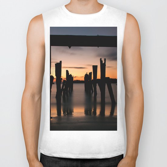 Passage Sunset Biker Tank
