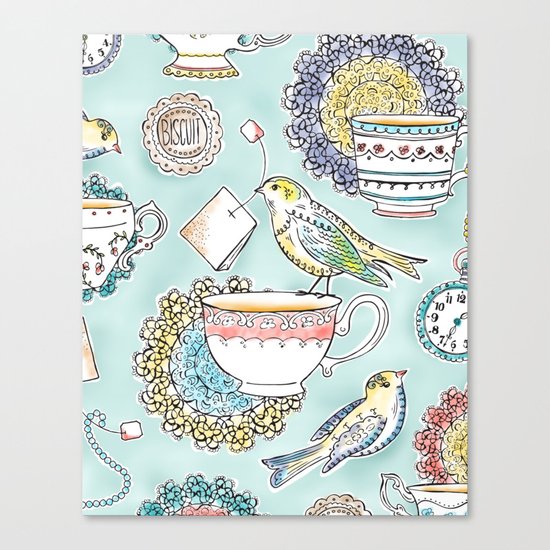 Tea Time Canvas Print