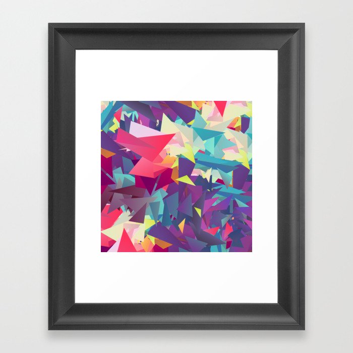 POTENTIAL DREAM ALL OVER (Abstract) Framed Art Print