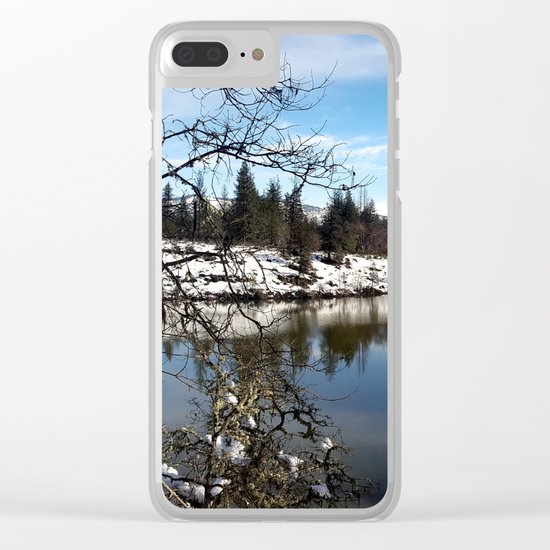 Lake Britton Clear iPhone Case
