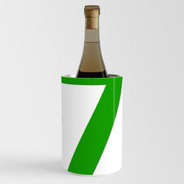 Number 7 (Green & White) Wine Chiller