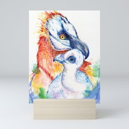 Vivacious Vultures Mini Art Print