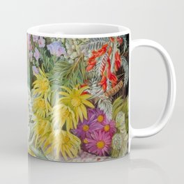 Medley of Wild Summer Mountain Flowers still life painting Coffee Mug