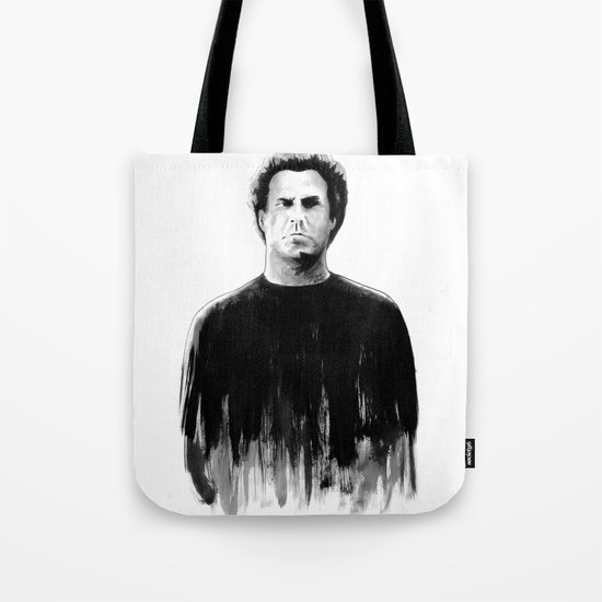 DARK COMEDIANS: Will Ferrell Tote Bag