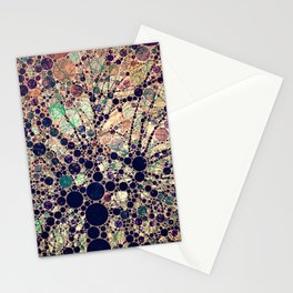 Colorful tree loves you and me. Stationery Cards