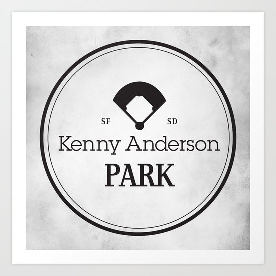 Kenny Anderson Park Art Print