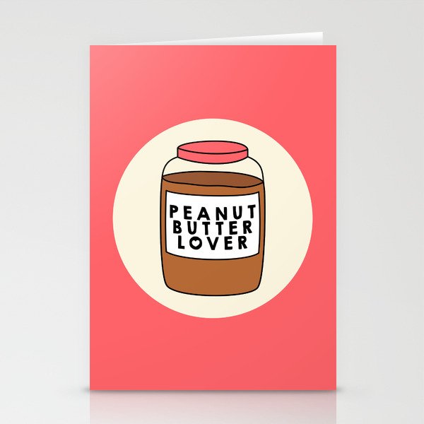 Peanut Butter Lover Stationery Cards