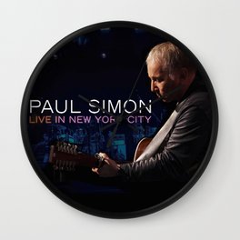 PAUL SIMON LIVE IN NEW YORK CITY TOUR DATES 2019 KAMBOJA Wall Clock