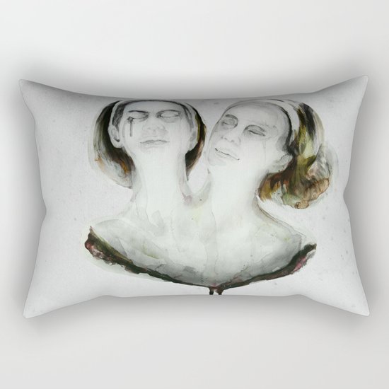 Bette and Dot Tattler Rectangular Pillow